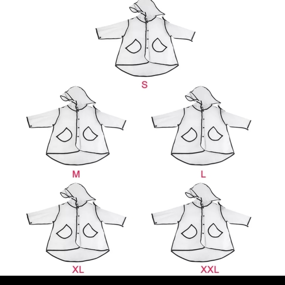 Small rain ponchos unisex kid - Picture 2 of 4